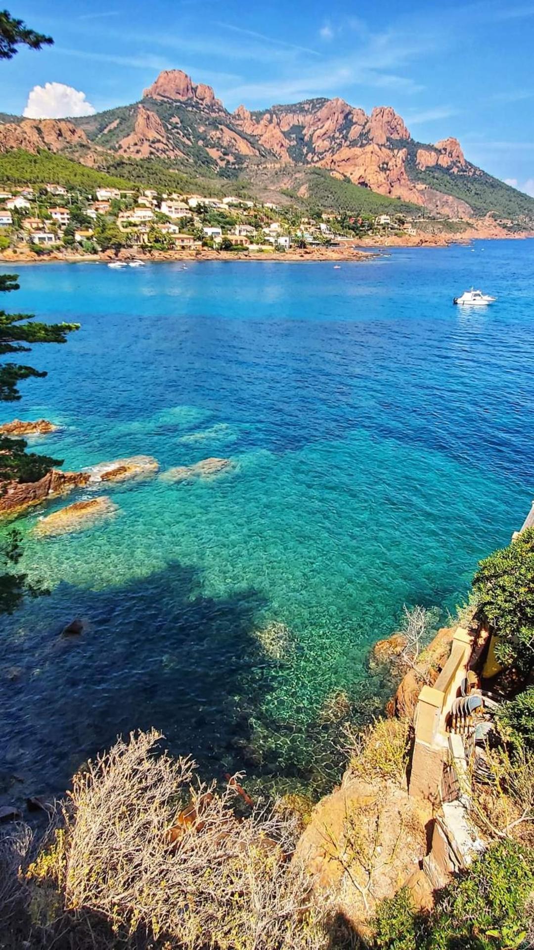 Petit Paradis Vue Mer- Plage Et Calanques A 3 Mn Saint-Raphaël 외부 사진